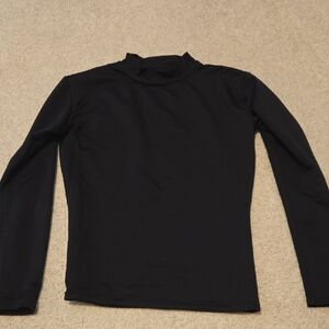 Aeroline Fitness Gear Black  Turtleneck Youth Medium
